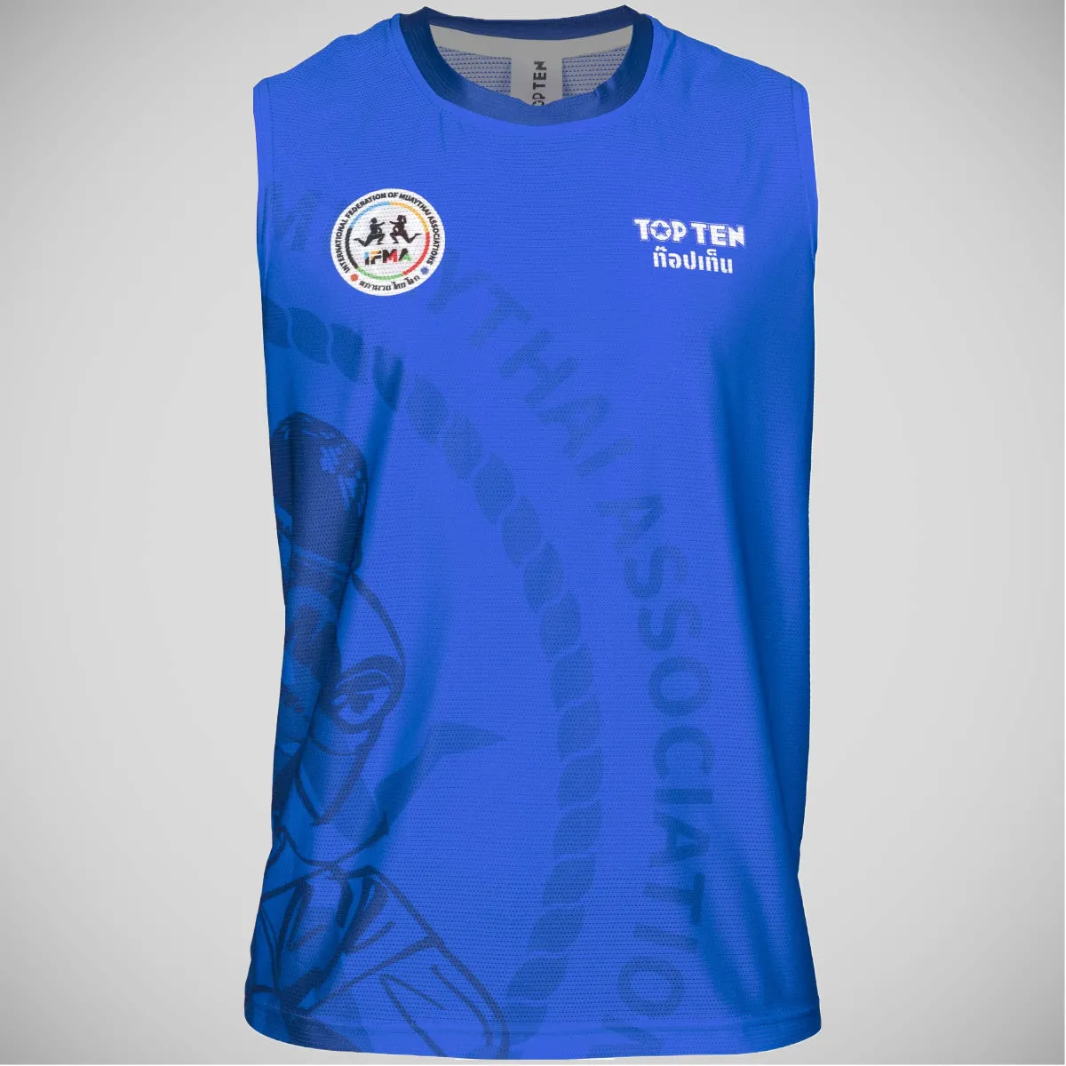 Top Ten Salamaa IFMA Tank Top Blue