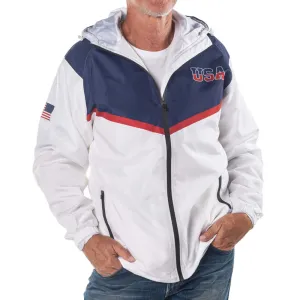 USA Full Zip Rain Jacket