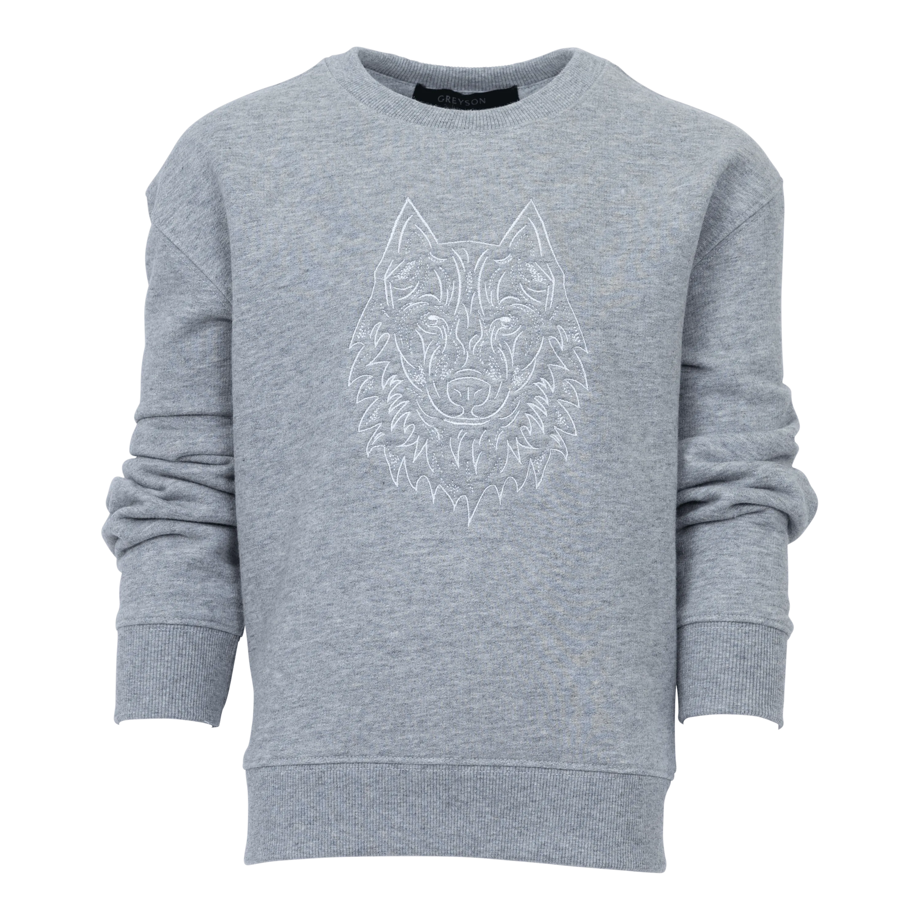 Youth Timberwolf Aspen Crewneck